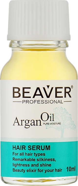 Pflegendes und regenerierendes Haarerum mit Arganöl - Beaver Professional Argan Oil Hair Serum — Bild N4