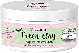 Düfte, Parfümerie und Kosmetik Reinigungsmaske für empfindliche und normale Haut - Nacomi Green Clay
