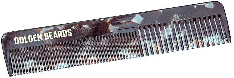 Bartkamm 13 cm - Golden Beards Vegetal Beard Comb — Bild N1