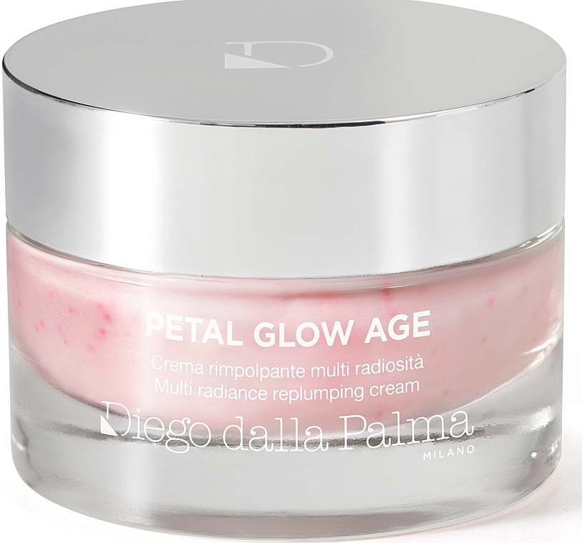 Anti-Aging Gesichtscreme mit Rosenduft - Diego Dalla Palma Petal Glow Age Multi Radiance Replumping Cream — Bild N1