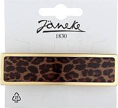 Düfte, Parfümerie und Kosmetik Automatische Haarspange JG45020G MAC 9x2.5 cm Leopard und Gold - Janeke