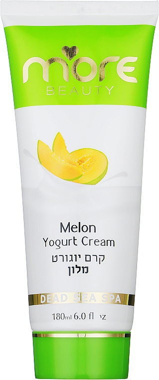 Straffender Anti-Cellulite Creme-Joghurt mit Melone - More Beauty Melon Yogurt Cream — Bild N1