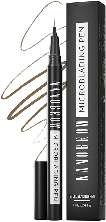 Augenbrauenstift - Nanobrow Microblading Pen — Bild N1