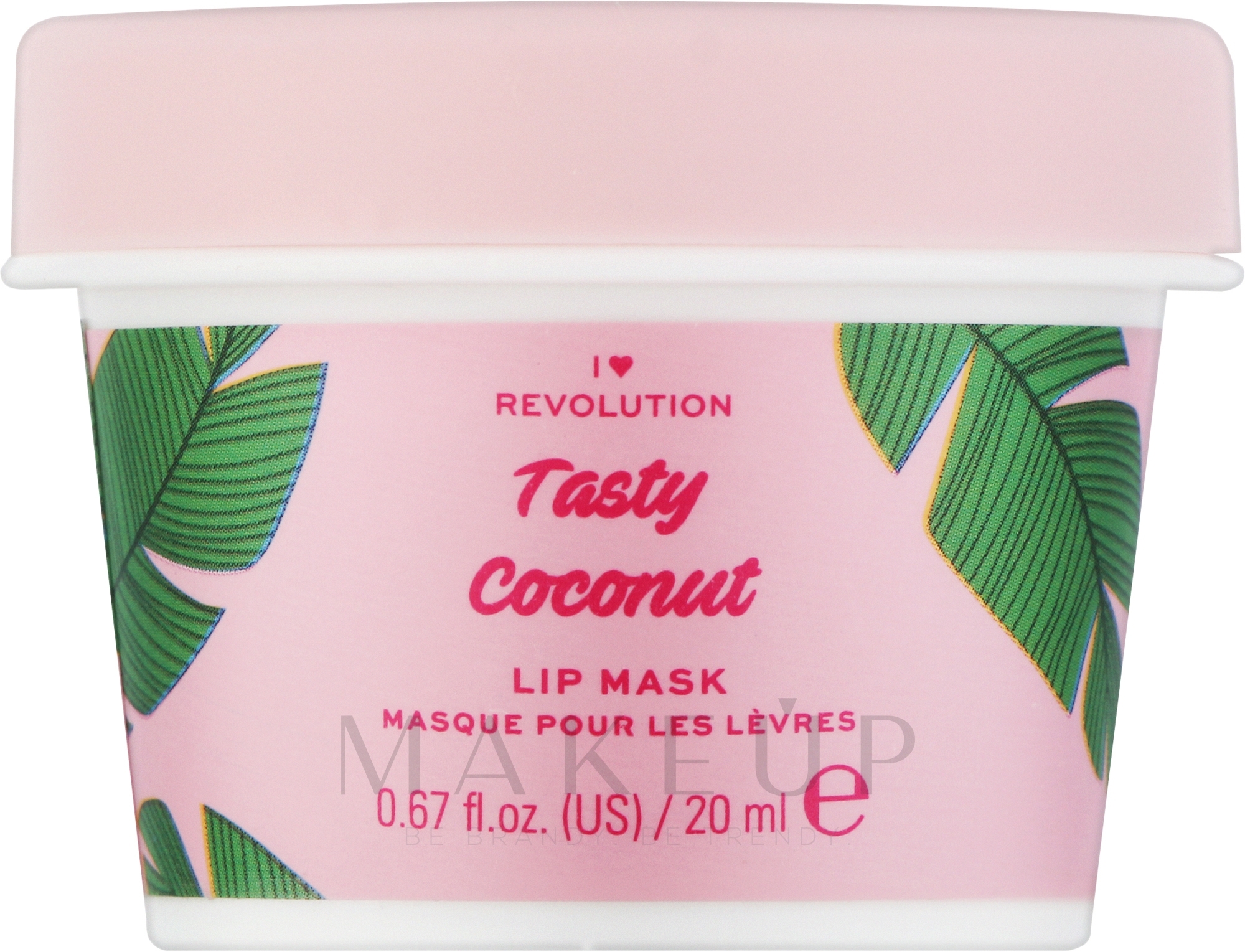 Lippenmaske mit Kokosnuss - I Heart Revolution Tasty Coconut Lip Mask — Bild 20 ml