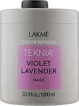Haarmaske - Lakme Teknia Color Refresh Violet Lavender Mask — Bild N3