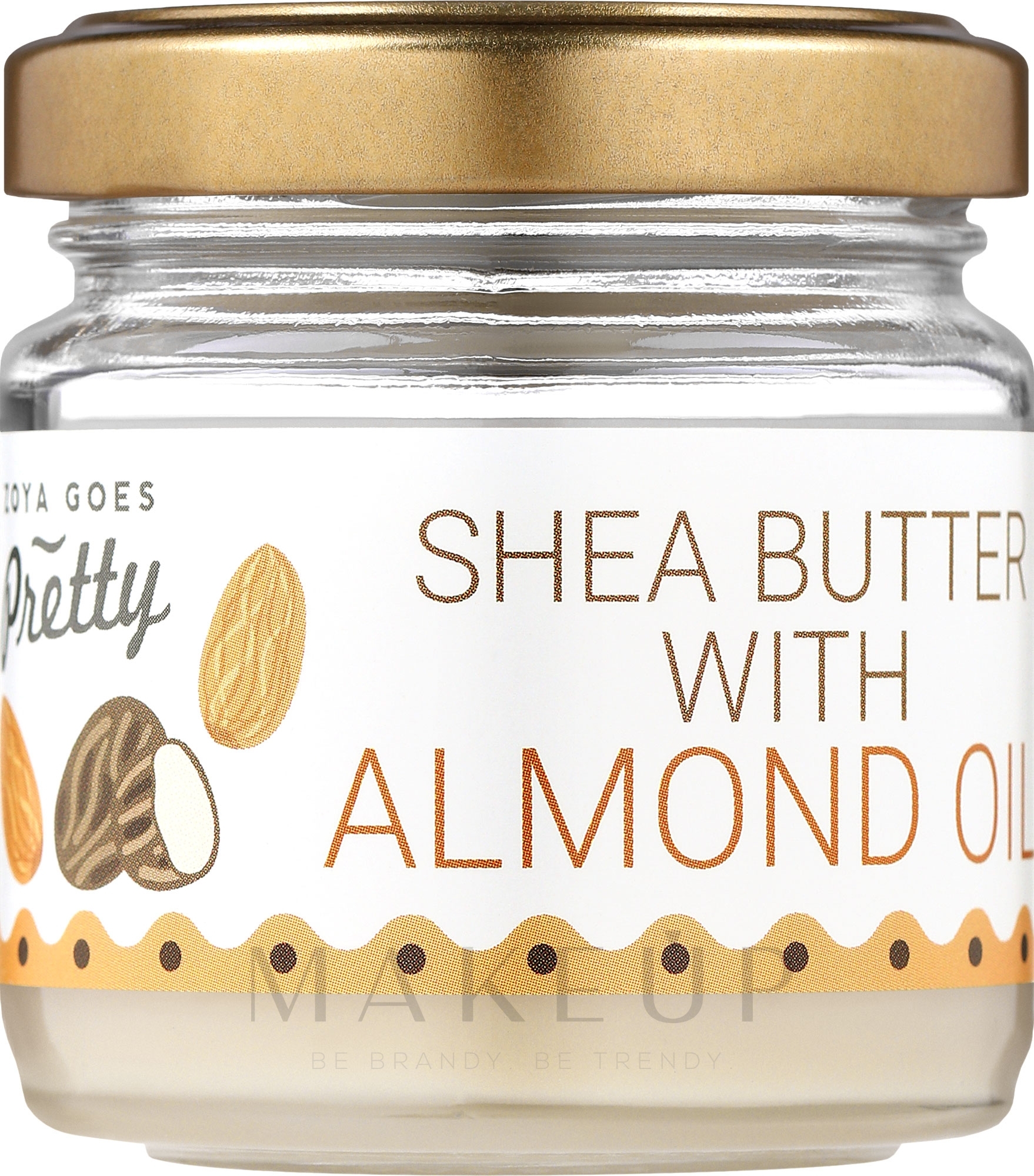Sheabutter mit Mandelöl - Zoya Goes Shea Butter With Almond Oil — Bild 60 g