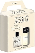 Set - Jean Marc Covanni Del Acqua (deo/150ml + aftersh/lot/100ml) — Bild N1