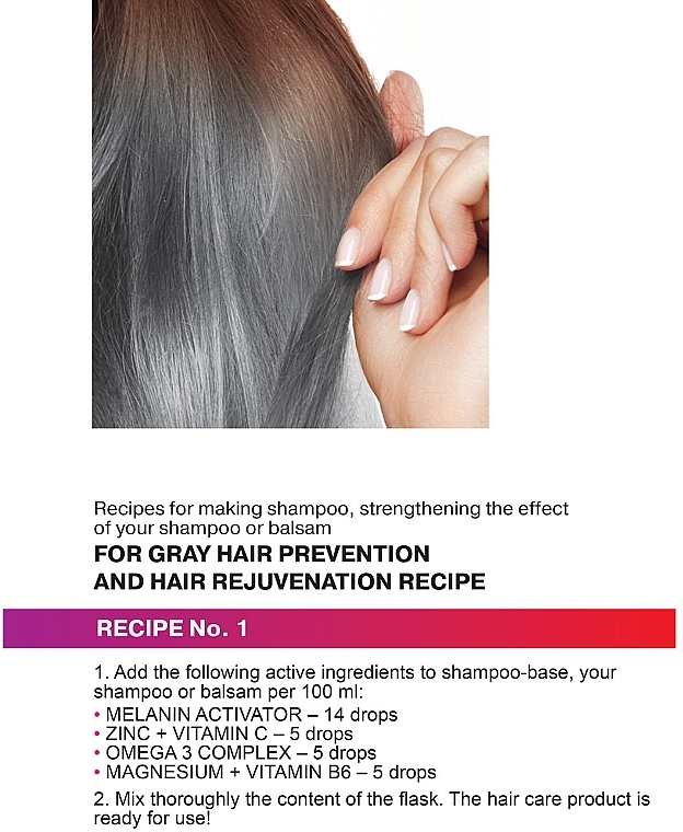 Aktiver Komplex mit Magnesium und Vitamin B6 für das Haar und die Kopfhaut - Pharma Group Handmade — Bild N6