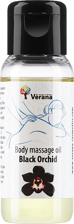 Massageöl für den Körper Black Orchid - Verana Body Massage Oil — Bild N1