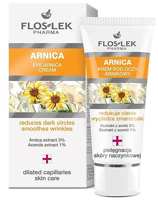 Arnika-Augencreme - Floslek Eye Arnica Cream — Foto N1