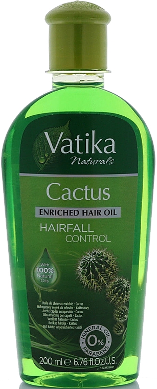 Haaröl mit Kaktus - Dabur Vatika Cactus Enriched Hair Oil — Bild N1