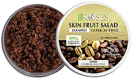 Düfte, Parfümerie und Kosmetik Gesichts- und Körperpeeling Kaffee - Nature of Agiva Roses Skin Fruit Salad Coffee Nourishing Sugar Scrub