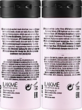 Pflegeset für widerspenstiges oder krauses Haar - Lakme Teknia Frizz Control (Shampoo 100ml + Conditioner 100ml) — Bild N3