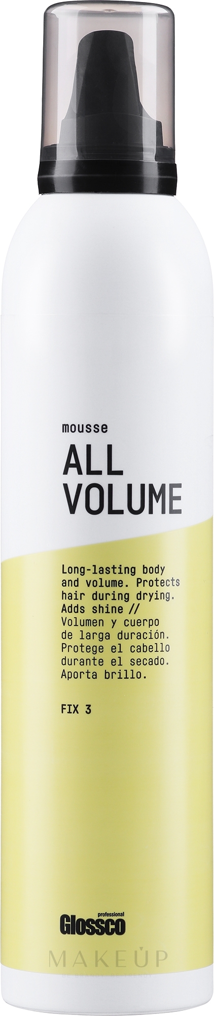 Haarmousse für mehr Volumen - Glossco All Volume Mousse — Bild 300 ml