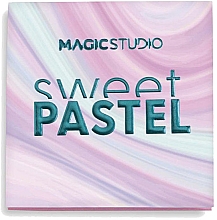 Düfte, Parfümerie und Kosmetik Lidschatten-Palette - Magic Studio Sweet Pastel 9 Color