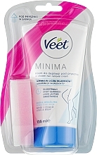 Düfte, Parfümerie und Kosmetik Enthaarungs Duschgel mit Aloe und Vitamin E für empfindliche Haut - Veet