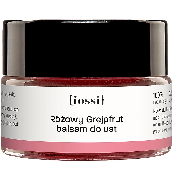 Lippenbalsam Pink Grapefruit - Iossi Lip Balm Pink Grapefruit — Bild N1