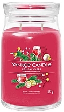 Düfte, Parfümerie und Kosmetik Duftkerze im Glas Holiday Cheer Zwei Dochte - Yankee Candle Singnature