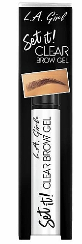 Transparentes Brauengel - L.A. Girl Set It! Clear Brow Gel — Bild N2