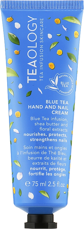 Hand- und Nagelcreme mit blauem Tee - Teaology Blue Tea Hand & Nail Cream — Bild N1