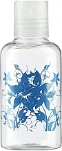 Flasche mit Kappe 75 ml blaue Blumen - Top Choice — Bild N1