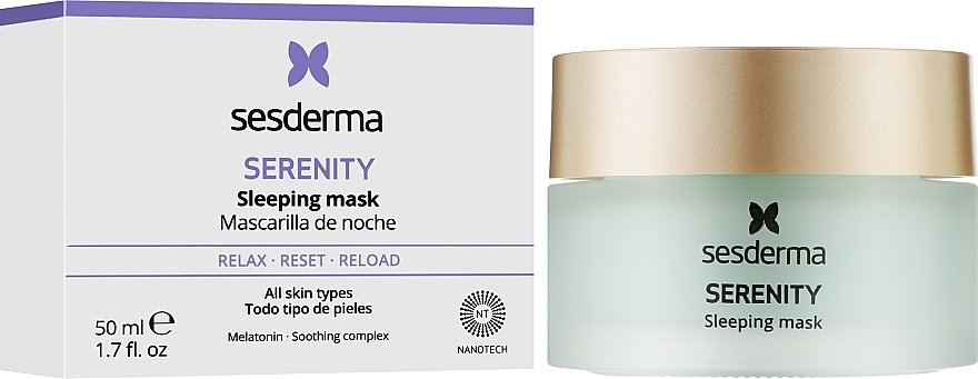 Nachtmaske für das Gesicht - Sesderma Serenity Sleeping Mask — Bild N2