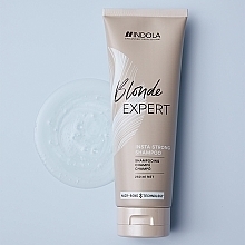 Shampoo für kühle Blondtöne - Indola Blonde Expert Insta Cool Shampoo — Bild N19