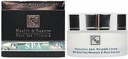 Düfte, Parfümerie und Kosmetik Schützende Anti-Falten Gesichtscreme mit Mineralien aus dem Toten Meer SPF 15 - Health And Beauty Protective Anti Wrinkle Cream SPF-15