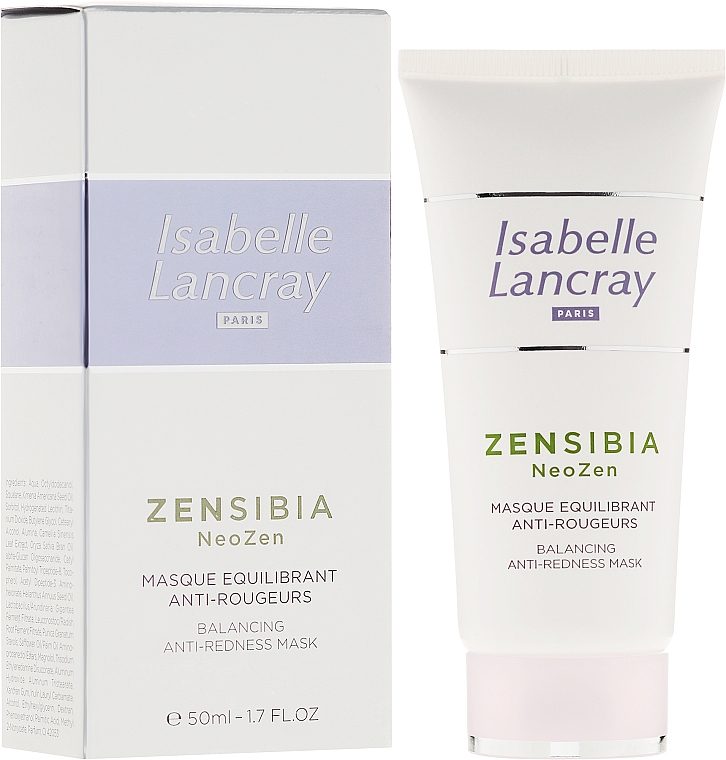 Ausgleichende Gesichtsmaske gegen Rötungen - Isabelle Lancray Zensibia Neozen Balancing Anti Redness Mask — Bild N1