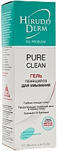 Reinigendes Gesichtsgel mit Salicylsäure, Eukalyptusöl und grünem Tee-Extrakt - Hirudo Derm Pure Clean — Bild N1