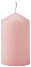 Düfte, Parfümerie und Kosmetik Zylindrische Kerze 60x100 mm rosa - Bispol