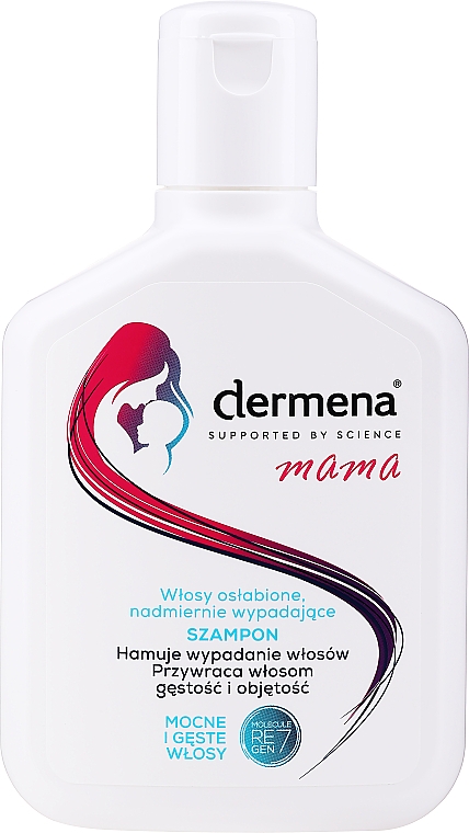 Stärkendes Shampoo für schwaches Haar und gegen Haarausfall - Dermena Mama Shampoo — Bild N3