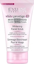 Aufhellendes Gesichtspeeling - Eveline Cosmetics White Prestige 4D Whitening Face Scrub — Bild N2