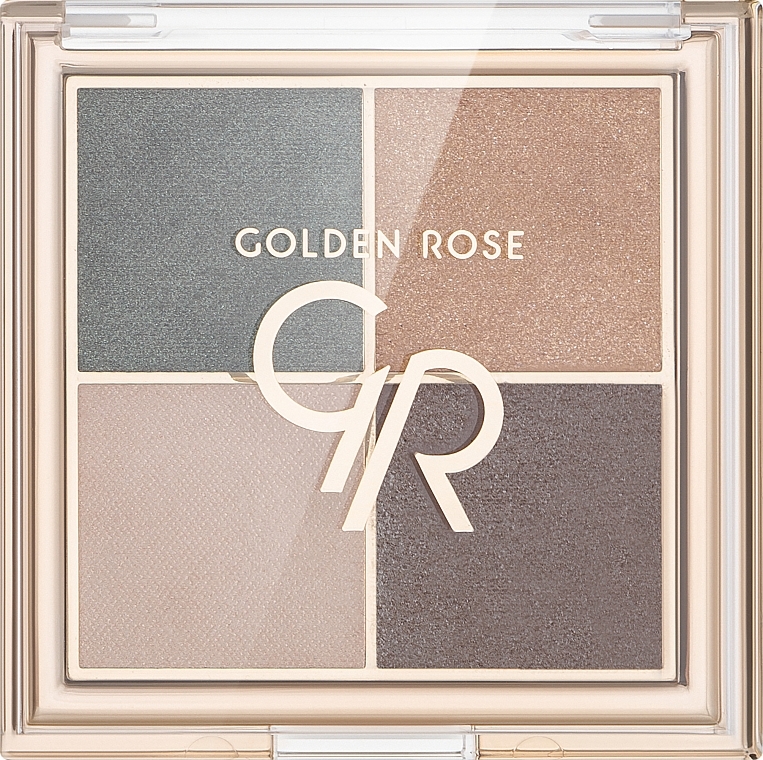 Lidschatten-Palette - Golden Rose Quattro Eyeshadow Palette — Bild N2