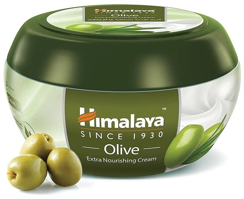 Pflegende Körpercreme - Himalaya Herbals Olive Extra Nourishing Cream — Bild N5