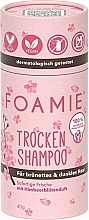 Düfte, Parfümerie und Kosmetik Trockenshampoo für dunkles Haar mit Himbeerblütenduft - Foamie Dry Shampoo Berry Blossom