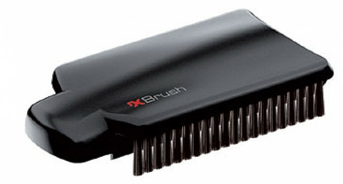 Bürste mit Naturborsten für sanfteres, schnelleres Glätten und für mehr Glanz der Haare - Valera Brush Attachment XB100 — Bild N1