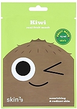 Düfte, Parfümerie und Kosmetik Tuchmaske für das Gesicht mit Kiwi-Extrakt - Skin79 Real Fruit Mask Kiwi