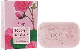 GESCHENK! Stückseife mit natürlichem Rosenhydrolat - BioFresh Rose of Bulgaria Soap — Bild N1