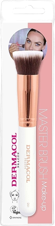 Make-up Pinsel - Dermacol Master Brush Rose Gold D51 — Bild N1