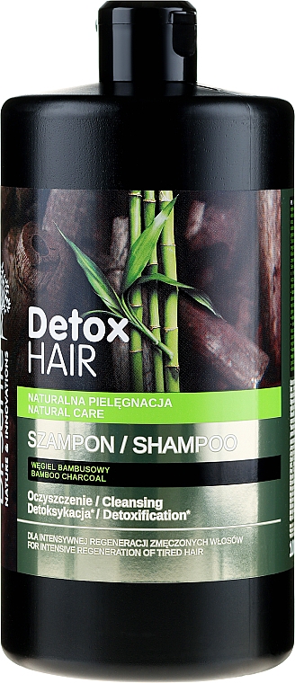 Intensiv reparierendes Shampoo mit Bambuskohle - Dr. Sante Detox Hair — Bild N3