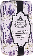 Düfte, Parfümerie und Kosmetik Naturseife Lavandel & Thymian - Essencias De Portugal Natura Lavander&Thyme Soap