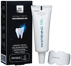 Zahnaufhellungsset - Woom Instant Teeth Whitening Kit (gel/30ml + mold) — Bild N1