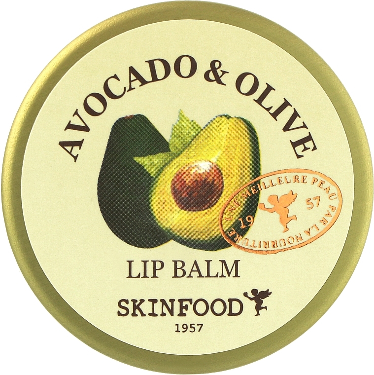 Lippenbalsam mit Avocado und Oliven - Skinfood Avocado And Olive Lip Balm — Bild N1