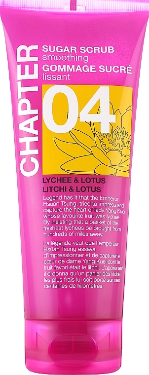 Körperpeeling Litschi und Lotus - Mades Cosmetics Chapter 04 Body Sugar Scrub — Bild N1