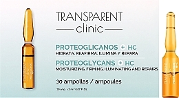 Düfte, Parfümerie und Kosmetik Ampullen für das Gesicht - Transparent Clinic Proteoglicanos + HC