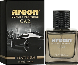 Düfte, Parfümerie und Kosmetik Autoparfüm - Areon Luxury Car Perfume Long Lasting Platinum