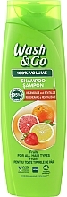 Shampoo mit Fruchtextrakt für alle Haartypen - Wash&Go — Bild N1