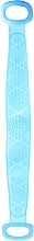 Düfte, Parfümerie und Kosmetik Doppelseitige Reiniguns- und Massagebürste für den Körper aus Silikon blau - Deni Carte