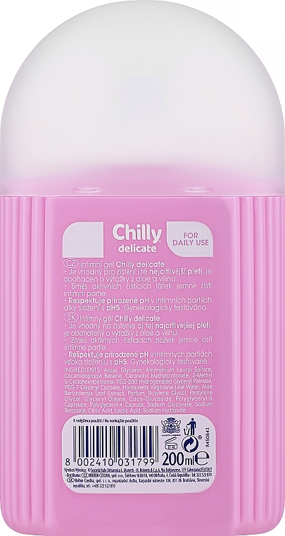 Gel für die Intimhygiene - Chilly Intima Delicate Intimate Gel — Bild N2
